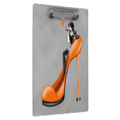 Modediva in Stiletto Orange Klemmbrett (Rechts)