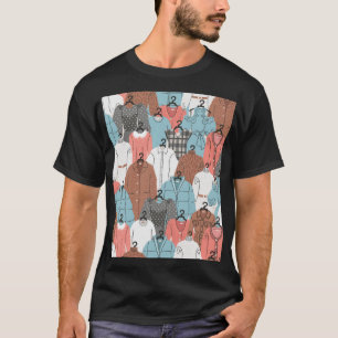Modeerscheinungen: Frauenarmband-Muster. T-Shirt