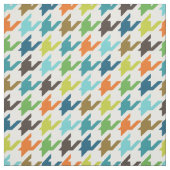 Modefarbiges Hahnentrittmuster Stoff (Muster)