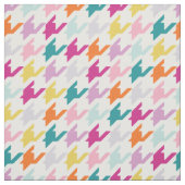 Modefarbiges Hahnentrittmuster Stoff (Muster)