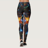 ModeFlex – Trendige Damen-Leggings mit hoher Elast Leggings (Rückseite)