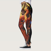 ModeFlex – Trendige Damen-Leggings mit hoher Elast Leggings (Links)
