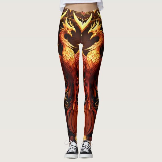 ModeFlex – Trendige Damen-Leggings mit hoher Elast Leggings (Vorderseite)