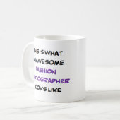 Modefotograf, phantastisch kaffeetasse (Vorderseite Links)