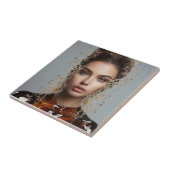 Modefrau feine Kunst Fliese (Seite)