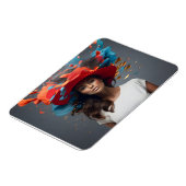 Modefrau feine Kunst Magnet (Linke Seite)