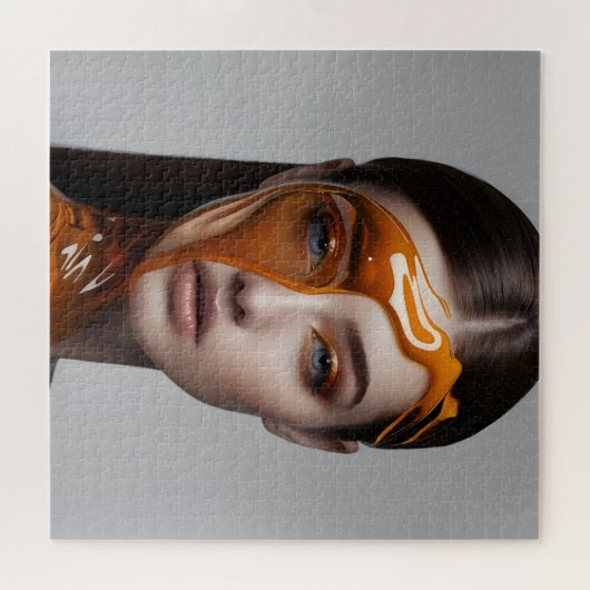 Modefrau feine Kunst Puzzle (Horizontal)