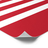 Modefrau im Stil Pop Kunst. Poster (Ecke)