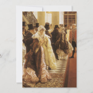 Modefrau von Tissot, Vintage Viktorianische Kunst