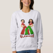 Modefrauen Sweatshirt (Vorderseite)