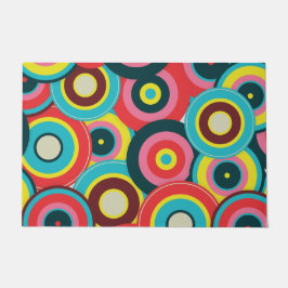 Modegeometrisch Vintag - Muster Stilvoll modern Fußmatte