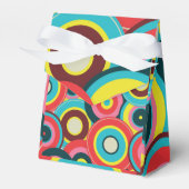 Modegeometrisch Vintag - Muster Stilvoll modern Geschenkschachtel (Vorderseite)