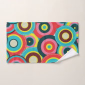 Modegeometrisch Vintag - Muster Stilvoll modern Handtuch (Handtuch)