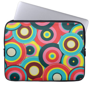 Modegeometrisch Vintag - Muster Stilvoll modern Laptopschutzhülle