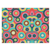 Modegeometrisch Vintag - Muster Stilvoll modern Tischdecke (Vorderseite (Horizontal))