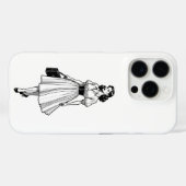 Modeglamour der 1950er Jahre Case-Mate iPhone Hülle (Rückseite (Horizontal))