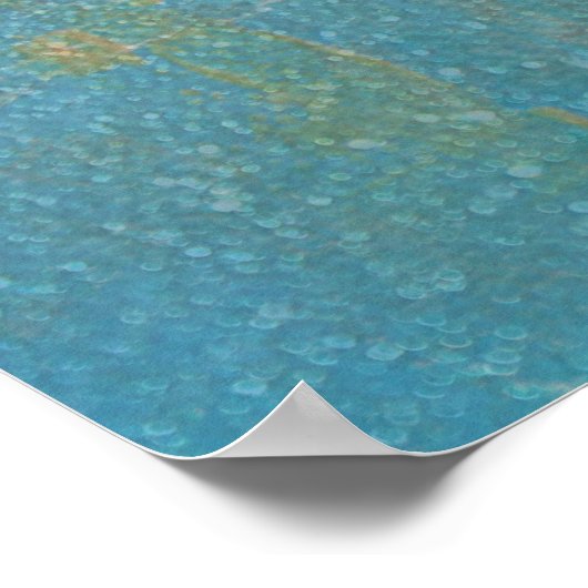 Modeh Ani Jüdisches Morgengebet in Hebräisch Poster (Ecke)