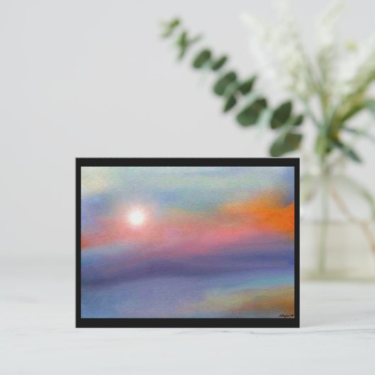 Modeh Ani Sunrise Postkarten (Stehend Vorderseite)