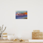 Modeh Ani Sunrise Print Poster (Küche)