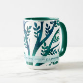 Modeh Ani Tree Medallion Tasse (VorderseiteRechts)