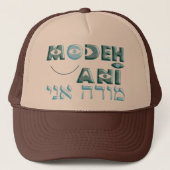 Modeh Ani Truckerkappe (Vorderseite)