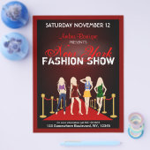 Modehaus-Show Mode Designer Red Flyers Flyer (Einzeln)