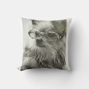 Modehund von NYC. 5th Ave Kissen