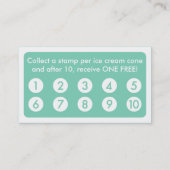 ModEiscreme-Loyalitätskarte Treuekarte (Rückseite)