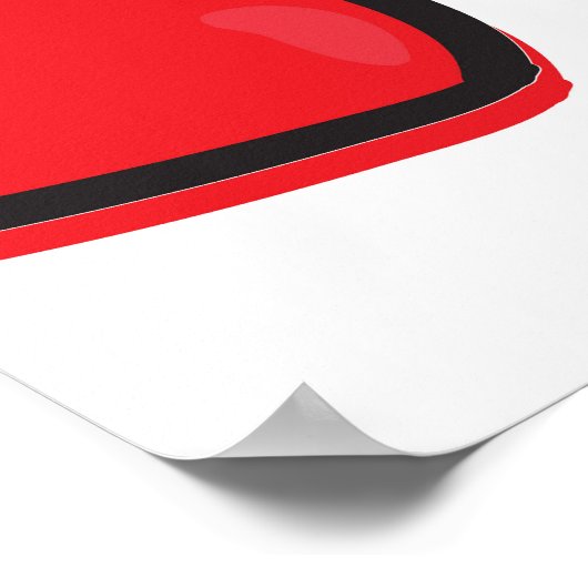 Modekizze Glamour: Girlish Print. Poster (Ecke)