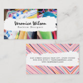 Modekleidung | Designer Visitenkarte (Vorne/Hinten)