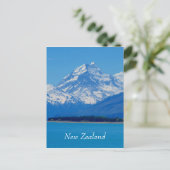 Modekoch blau postkarte (Stehend Vorderseite)