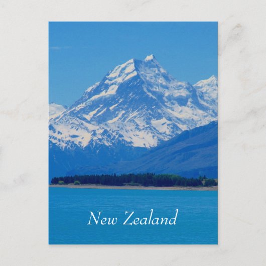 Modekoch blau postkarte (Vorderseite)