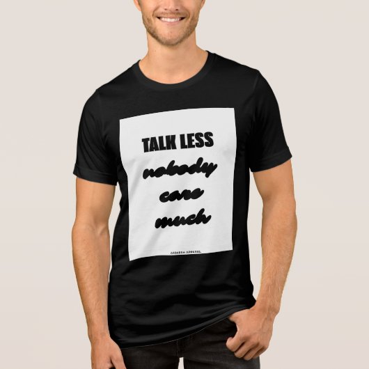 Modekollektion im Trend Tri-Blend Shirt (Vorderseite)