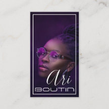 Model Acress Business Card