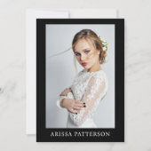 Model Actor 12x18 Comp SED Karte QR 4 Foto 2 Seite (Vorderseite)