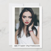 Model Actor 12x18 Comp SED Karte QR 5 Foto 2 Seite (Vorderseite)