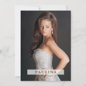 Model Actor 12x18 Comp Zed Card 7 Foto 2 Seite Einladung (Vorderseite)