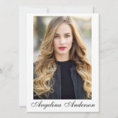 Model Actor Comp Card Whit - 4 Foto Back - Script (Vorderseite)