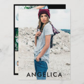 Model Actor Foto Beruflich Comp Card Blank (Vorne/Hinten)