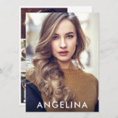 Model Actor Foto Beruflich Comp Card W (Vorne/Hinten)