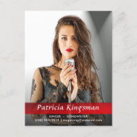 Model Actor Singer Songwriter Foto Comp Zed Card