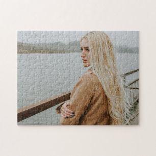 Model Female Blonde Water Posing Beauty Puzzle
