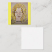 Model Girl Mitteilungskarte (Vorne/Hinten)