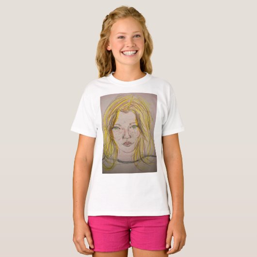 Model Girl T-Shirt (Vorne ganz)