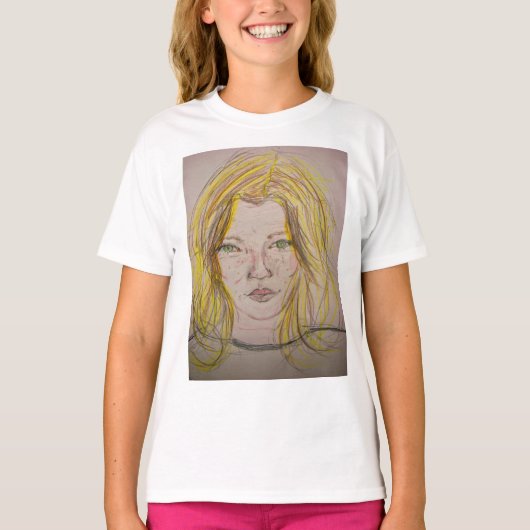 Model Girl T-Shirt (Vorderseite)