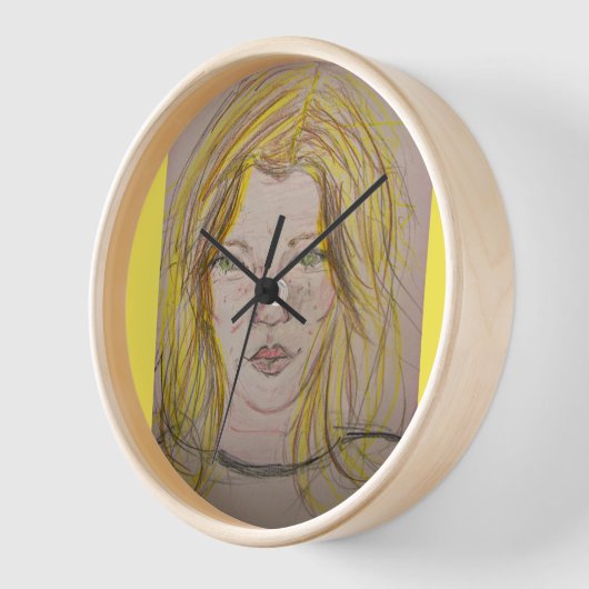 Model Girl Uhr (Winkel)