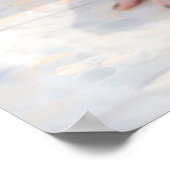 Model In Yellow Bikini Poster (Ecke)