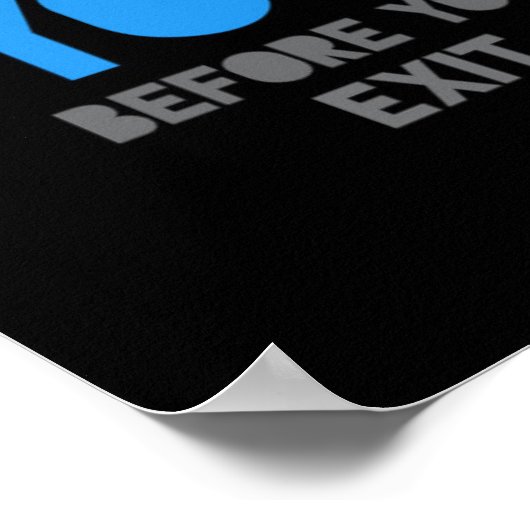 Model Lyric Poster (Ecke)