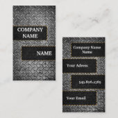 Model metal diamond card visitenkarte (Vorne/Hinten)