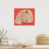 Model of a sheep's liver poster (Küche)